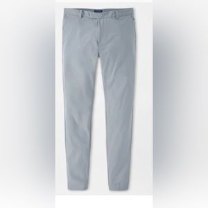 Peter Millar Crown Crafted Blade Performance Ankle Pant Gale Grey 38x30 $178